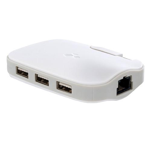 Kanex DualRole Gigabit Ethernet and USB 3.0 Three USB3GBIT3X