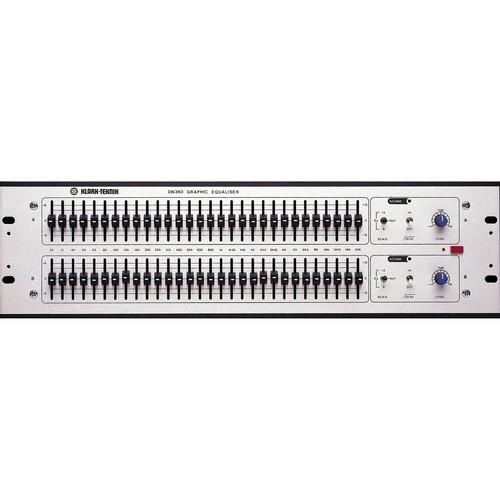 Klark Teknik DN360-P2H-B - Dual 30-Band Graphic DN360-P2H-B