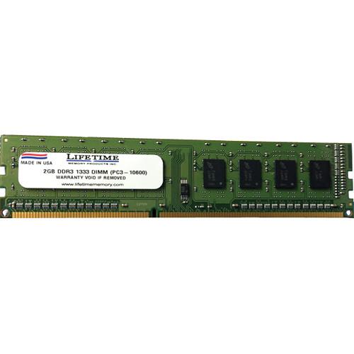 Lifetime Memory 2 GB DDR3 PC3-10600 (1333) DIMM RAM 10307-2, Lifetime, Memory, 2, GB, DDR3, PC3-10600, 1333, DIMM, RAM, 10307-2,