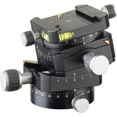 Linhof 3D Micro Leveling Head with Dovetail Track 3662, Linhof, 3D, Micro, Leveling, Head, with, Dovetail, Track, 3662,