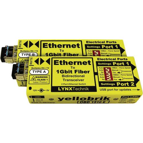 Lynx Technik AG yellobrik OBD 1510 E Ethernet to O BD 1510 E