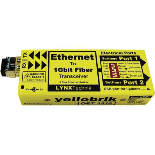 Lynx Technik AG yellobrik OET 1510 Ethernet to 1Gbit O ET 1510, Lynx, Technik, AG, yellobrik, OET, 1510, Ethernet, to, 1Gbit, O, ET, 1510