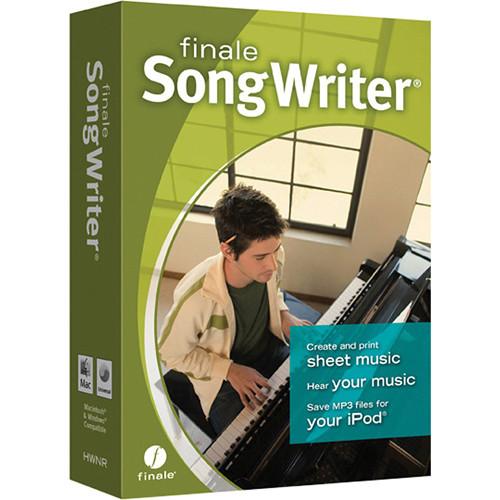 MakeMusic Finale SongWriter - Music Writing Software WHR12DCO