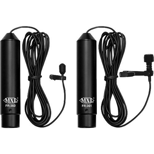 MXL  FR-366 Lavalier Microphone Kit FR-366K, MXL, FR-366, Lavalier, Microphone, Kit, FR-366K, Video