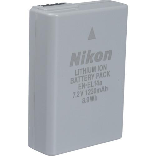 Nikon EN-EL14A Rechargeable Li-Ion Battery for Select 27126