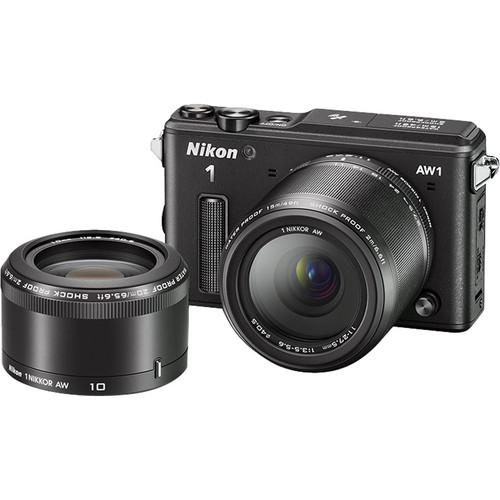 Nikon Nikon 1 AW1 With 11-27.5 & 10mm Basic Kit, Nikon, Nikon, 1, AW1, With, 11-27.5, 10mm, Basic, Kit,