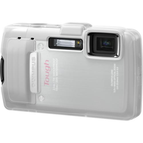 Olympus White Silicone Jacket for TG-830 iHS Camera V600075WW000