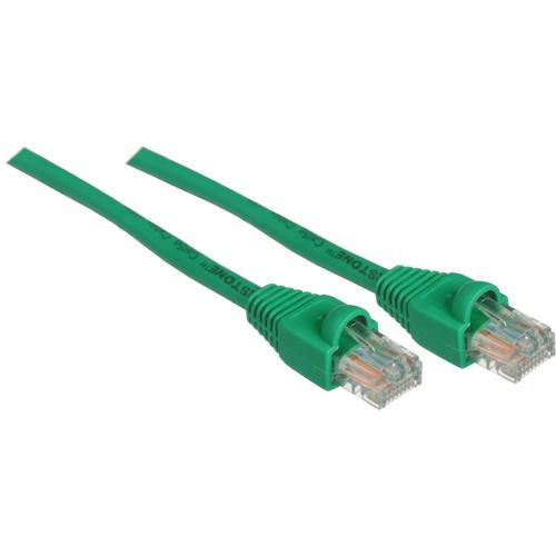 Pearstone 1' Cat5e Snagless Patch Cable (Green) CAT5-01GR