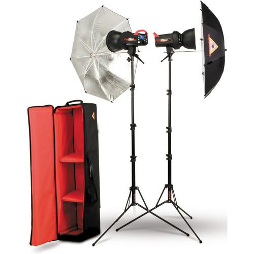 Photoflex FlexFlash 200W Strobe Umbrella Kit SK-FF200DADH30B