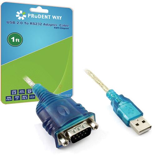 Prudent Way  USB to RS232 Adapter PWI-U2-RS232, Prudent, Way, USB, to, RS232, Adapter, PWI-U2-RS232, Video