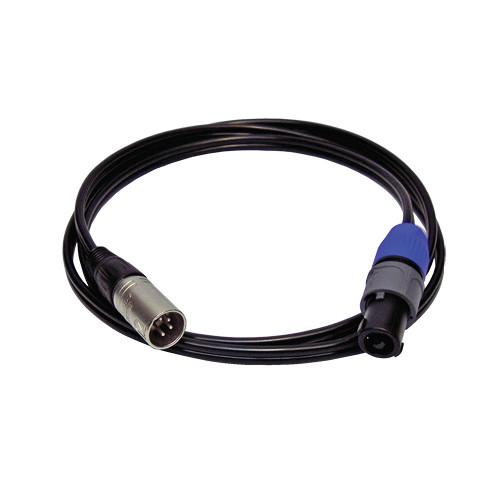 PSC speakON to 4-Pin XLR Male DC Power Cable (5') FPSC1138, PSC, speakON, to, 4-Pin, XLR, Male, DC, Power, Cable, 5', FPSC1138,