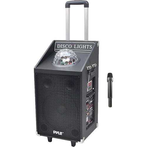 Pyle Pro Disc Jam 600-Watt Portable PA Speaker PWMA1594UFM