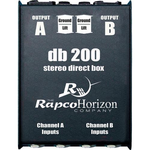 RapcoHorizon  DB-2 Stereo Direct Box DB-2, RapcoHorizon, DB-2, Stereo, Direct, Box, DB-2, Video