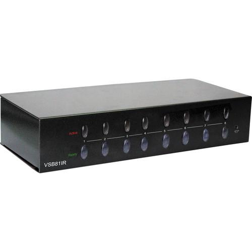 RF-Link  8-Port VGA Switcher VSB-81IR, RF-Link, 8-Port, VGA, Switcher, VSB-81IR, Video