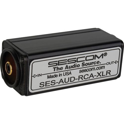 Sescom 1-Channel RCA to XLR Unbalanced to SES-AUD-RCA-XLR, Sescom, 1-Channel, RCA, to, XLR, Unbalanced, to, SES-AUD-RCA-XLR,