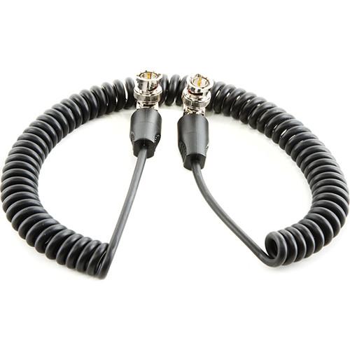 SHAPE Coiled SDI Cable with Right Angle Connectors SH20BN, SHAPE, Coiled, SDI, Cable, with, Right, Angle, Connectors, SH20BN,