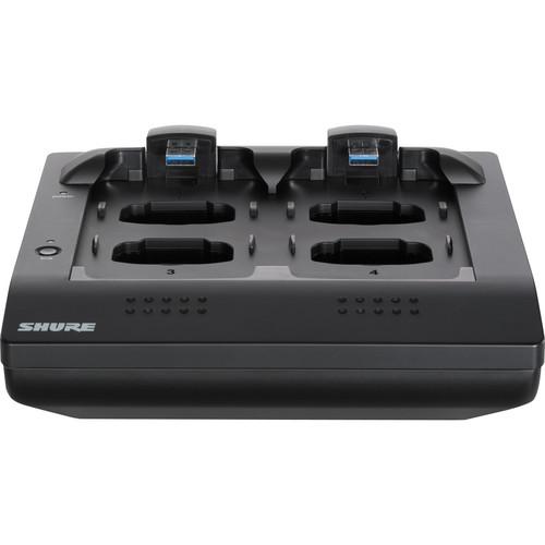 Shure MXWNCS4 4-Port Networked Charging Station MXWNCS4, Shure, MXWNCS4, 4-Port, Networked, Charging, Station, MXWNCS4,