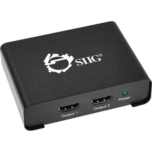 SIIG 1 x 2 HDMI Splitter with 3D & 4K CE-H21P11-S1