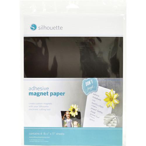 silhouette Printable Adhesive Magnet Paper MEDIA-MAGNET-ADH