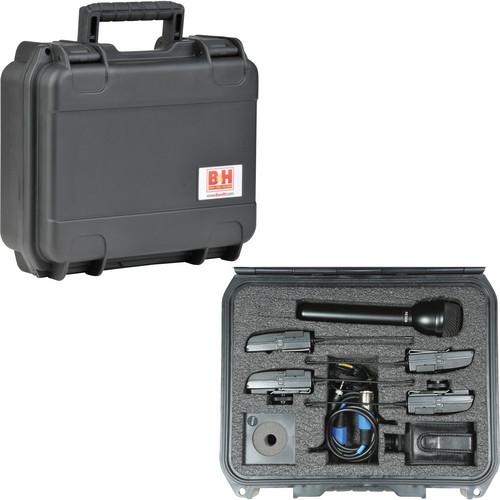 SKB iSeries Waterproof Custom Case For 2 Sennheiser 3I1209-4-BH1