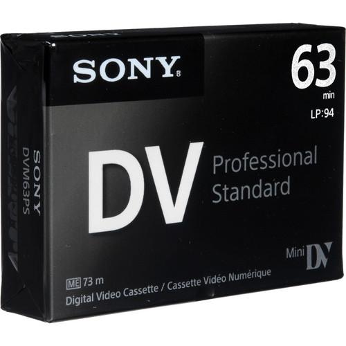 Sony Mini DV Professional Standard Digital Video DVM63PS/US, Sony, Mini, DV, Professional, Standard, Digital, Video, DVM63PS/US,