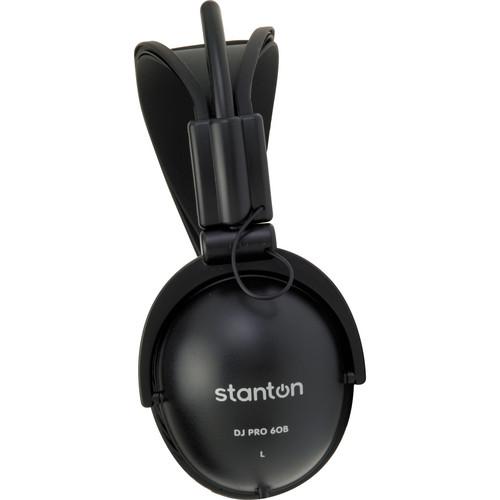 Stanton DJ PRO 60 Stereo Headphones (Black) DJPRO60B
