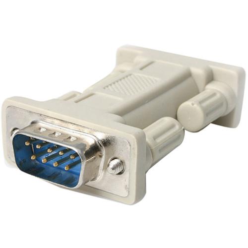 StarTech DB9 RS232 Serial Male to Male Null Modem Adapter NM9MM