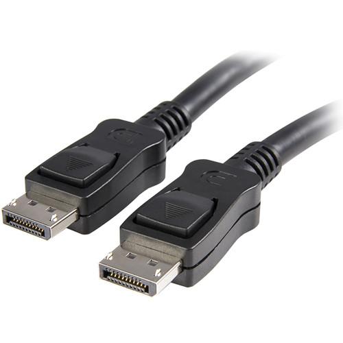 StarTech DisplayPort 1.2 Cable with Latches M/M DISPLPORT3L, StarTech, DisplayPort, 1.2, Cable, with, Latches, M/M, DISPLPORT3L,