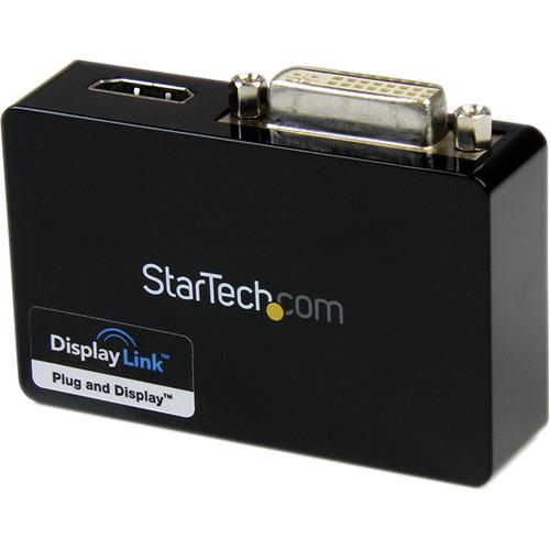 StarTech USB 3.0 to HDMI & DVI Dual Monitor USB32HDDVII