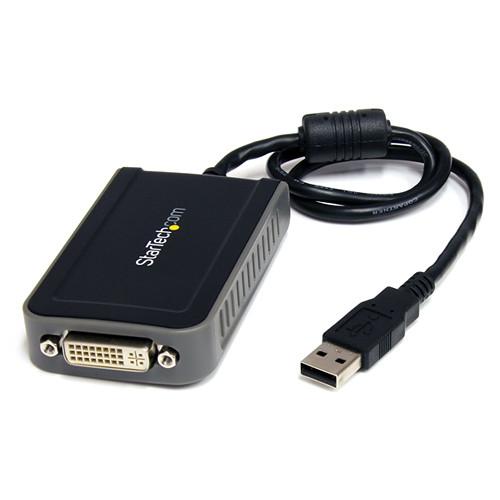 StarTech USB to DVI External Dual/Multi-Monitor Video USB2DVIE2