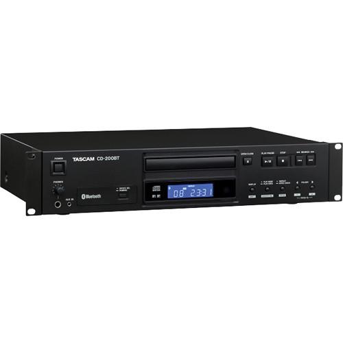 Tascam CD-200BT Rackmount CD Player With Bluetooth CD-200BT, Tascam, CD-200BT, Rackmount, CD, Player, With, Bluetooth, CD-200BT,