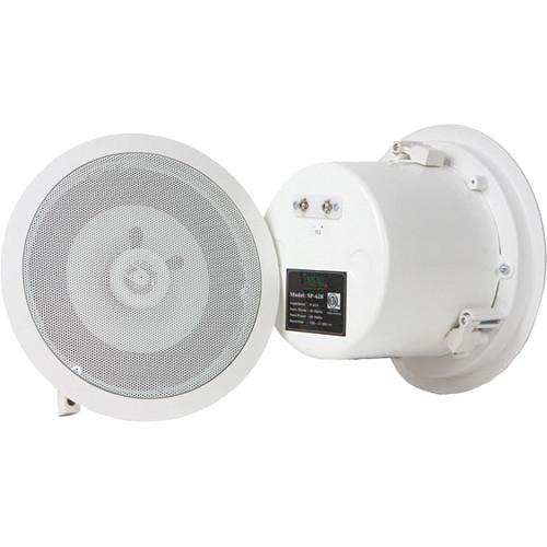TeachLogic Ceiling Speaker Package with Speaker Cable (Pair)