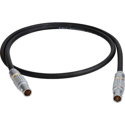 TecNec Red LEMO to 2-Pin Cube Teradek Power Cable TD-PWR4-2