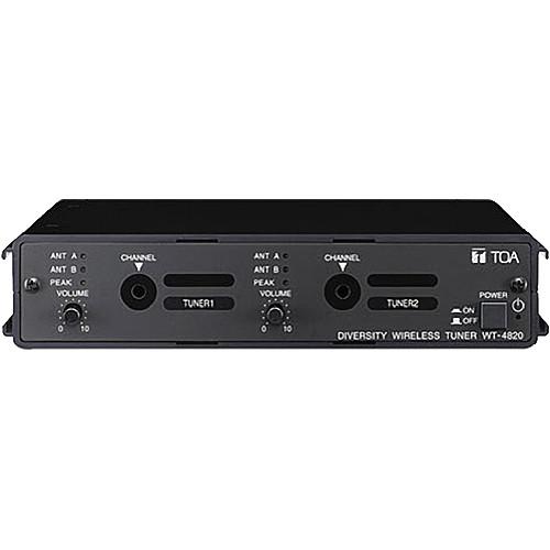 Toa Electronics WT-4820 Modular Dual-Channel Wireless WT-4820 US, Toa, Electronics, WT-4820, Modular, Dual-Channel, Wireless, WT-4820, US