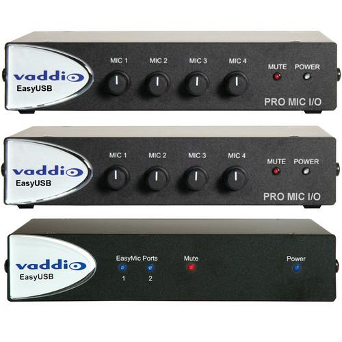 Vaddio EasyUSB Audio Bundle System G 999-8670-000, Vaddio, EasyUSB, Audio, Bundle, System, G, 999-8670-000,