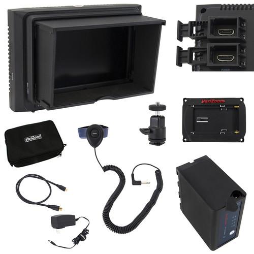 VariZoom VZM5 Monitor Deluxe Kit with Sunhood/Screen VZ-M5K, VariZoom, VZM5, Monitor, Deluxe, Kit, with, Sunhood/Screen, VZ-M5K,