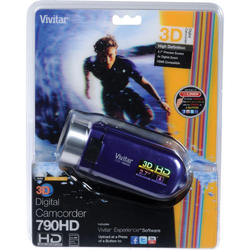 Vivitar DVR 790HD 3D Digital Video Recorder (Grape) DVR790HD-GRP, Vivitar, DVR, 790HD, 3D, Digital, Video, Recorder, Grape, DVR790HD-GRP