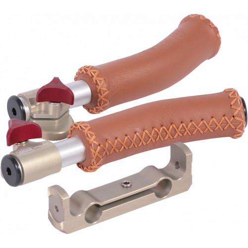 Vocas Handgrip Kit with 2 Short Leather Handgrips 0390-0003