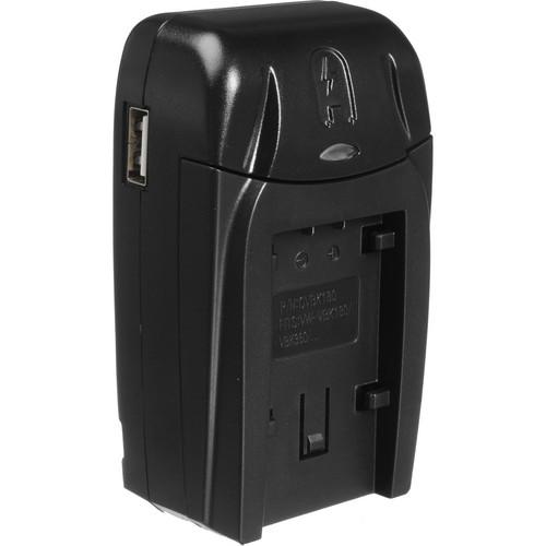 Watson Compact AC/DC Charger for VW-VBK & VW-VBT C-3630, Watson, Compact, AC/DC, Charger, VW-VBK, VW-VBT, C-3630,