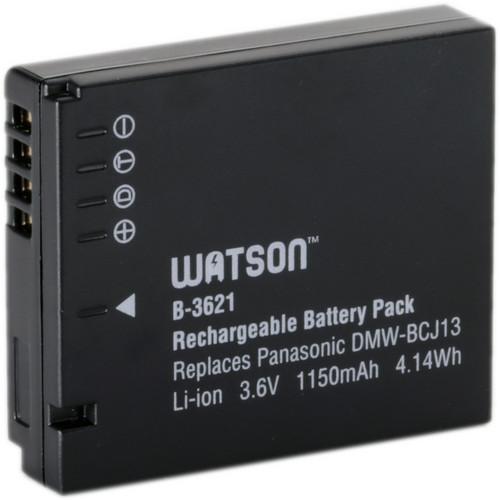 Watson DMW-BCJ13 Lithium-Ion Battery Pack (3.6V, 1150mAh) B-3621, Watson, DMW-BCJ13, Lithium-Ion, Battery, Pack, 3.6V, 1150mAh, B-3621
