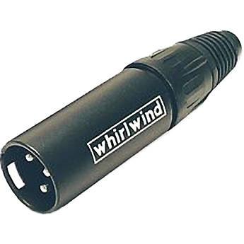 Whirlwind Inline Male XLR Connector (Black) WI3M-BK