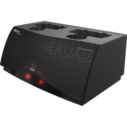 AKG CU400 2-Slot Charging Unit for WMS450 and WMS470 2934H00010, AKG, CU400, 2-Slot, Charging, Unit, WMS450, WMS470, 2934H00010