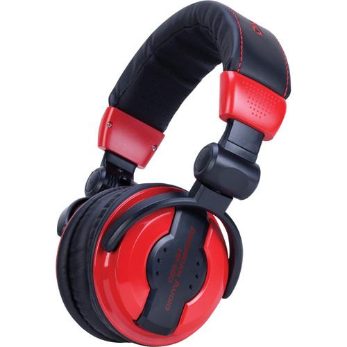 American Audio HP 550 Pro DJ Headphones (Lava) HP 550 LAVA