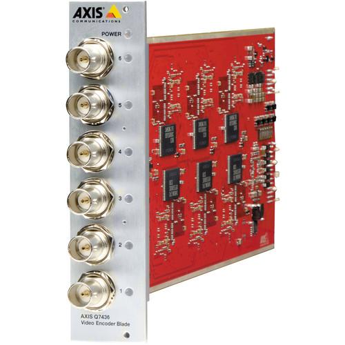 Axis Communications Q7436 6-Channel Video Encoder Blade 0584-001, Axis, Communications, Q7436, 6-Channel, Video, Encoder, Blade, 0584-001