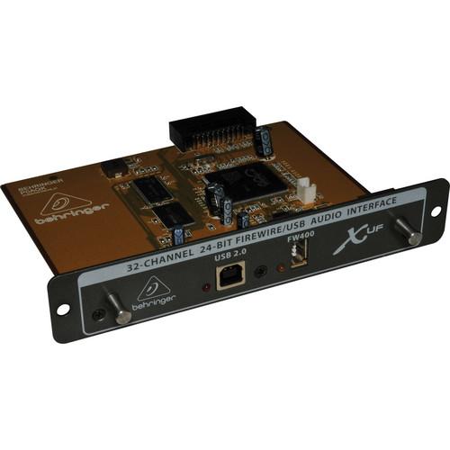 Behringer X-UF 32-Channel USB/FireWire Expansion Card X-UF, Behringer, X-UF, 32-Channel, USB/FireWire, Expansion, Card, X-UF,