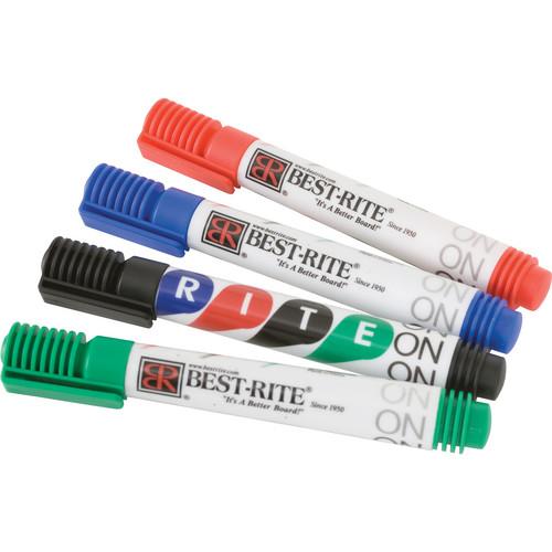 Best Rite Rite-On Dry Erase Markers (Set of 4) 5.54E 06