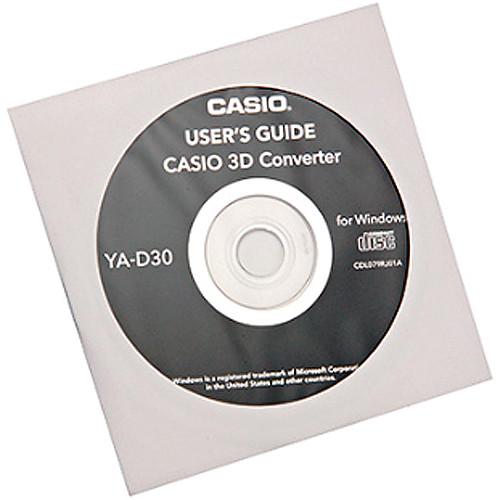 Casio 2D to 3D Conversion Software for DLP Link YA- D30
