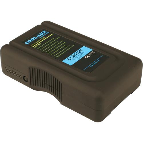 Cool-Lux V-Mount 150 Wh Battery for CL500 / 1000 / 2000 950876, Cool-Lux, V-Mount, 150, Wh, Battery, CL500, /, 1000, /, 2000, 950876
