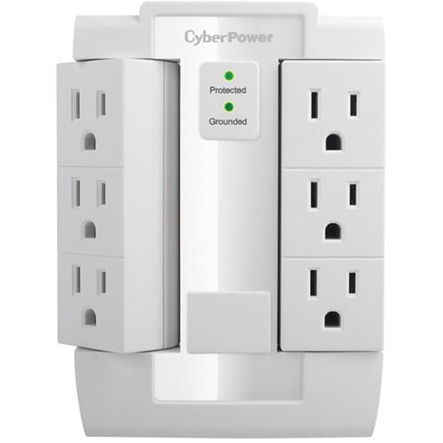 CyberPower Essential Series 6-Outlet Home and Office CSB600SW, CyberPower, Essential, Series, 6-Outlet, Home, Office, CSB600SW