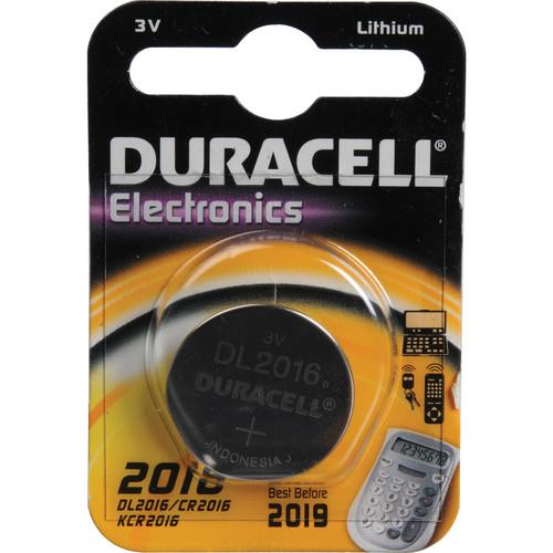 Duracell  CR2016 Lithium Coin Battery DL2016BPK